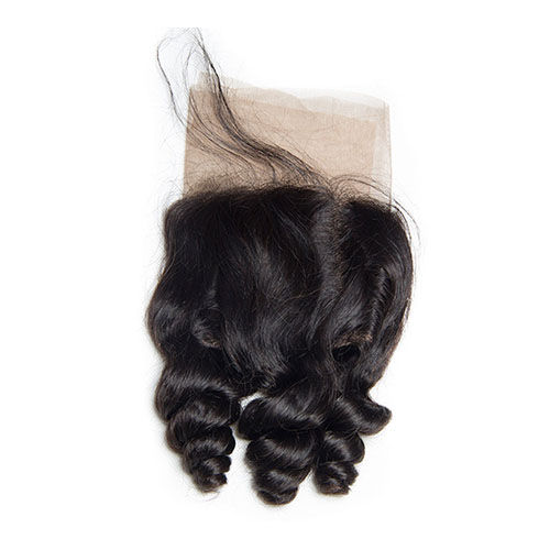 13x4 Losse Wave Pre Geplukt Kant Frontale Sluiting Met Baby Haar Oor Tot Oor Gebleekte Knopen 100% Remy Human Hair Weave